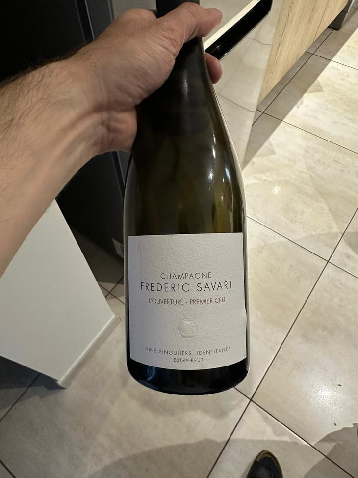 L'Ouverture - Champagne Savart - Frederic Savart 