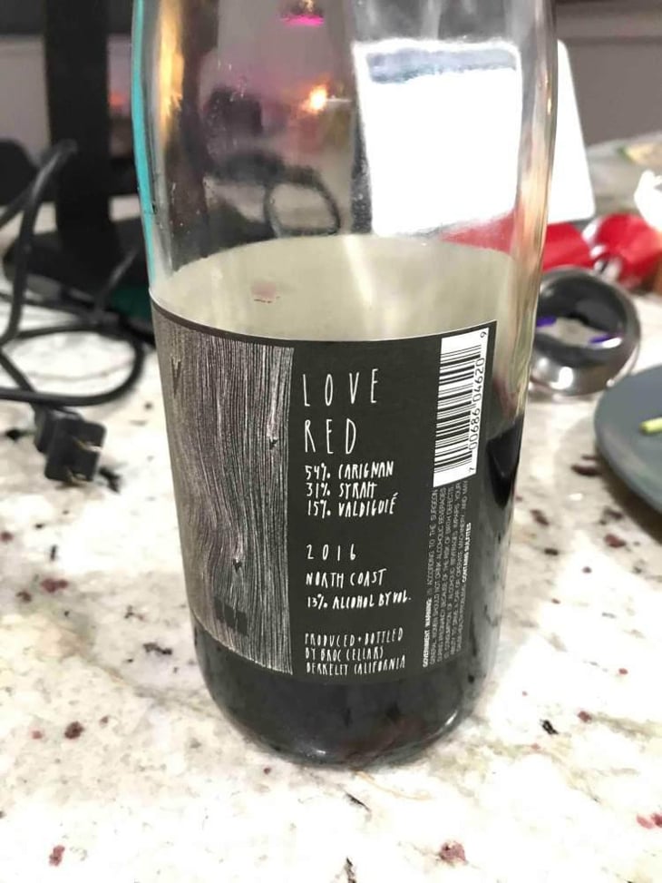 Love Red - Broc Cellars - Chris Brockway 