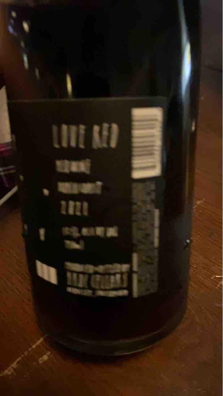 Love Red - Broc Cellars - Chris Brockway 