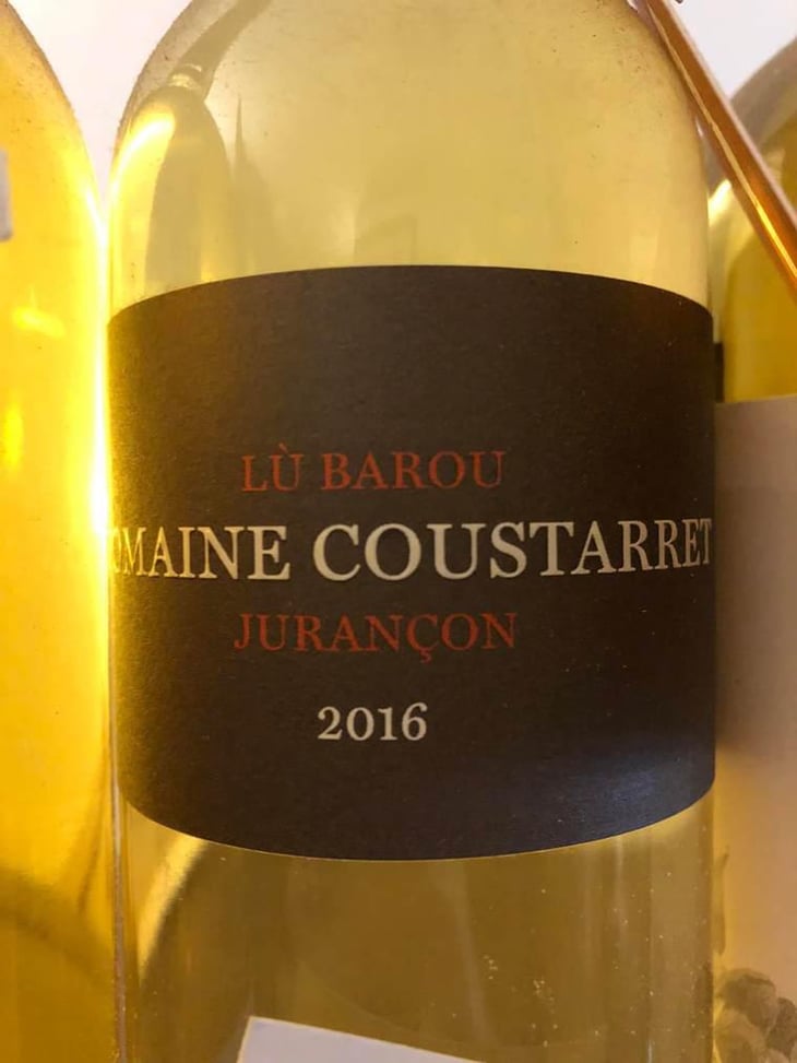 Lu Barou - Domaine Coustarret - Sébastien Bordenave-Coustarret -2016