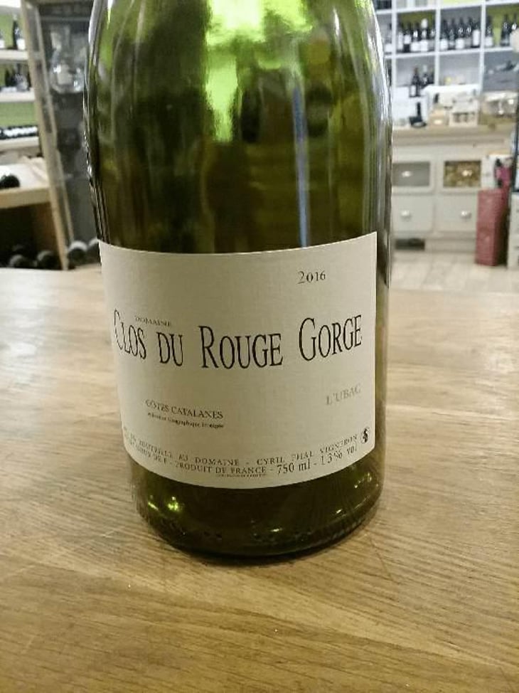 L'Ubac Blanc - Clos du Rouge Gorge - Cyril Fhal 
