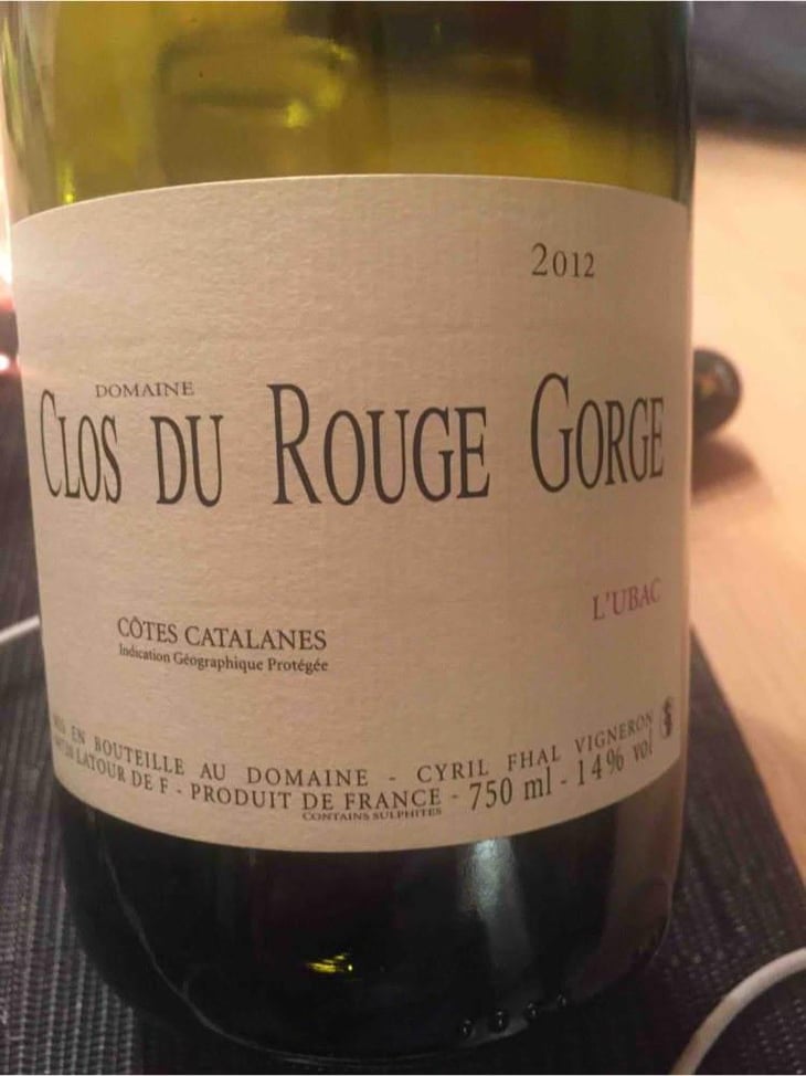 L'Ubac - Clos du Rouge Gorge - Cyril Fhal 