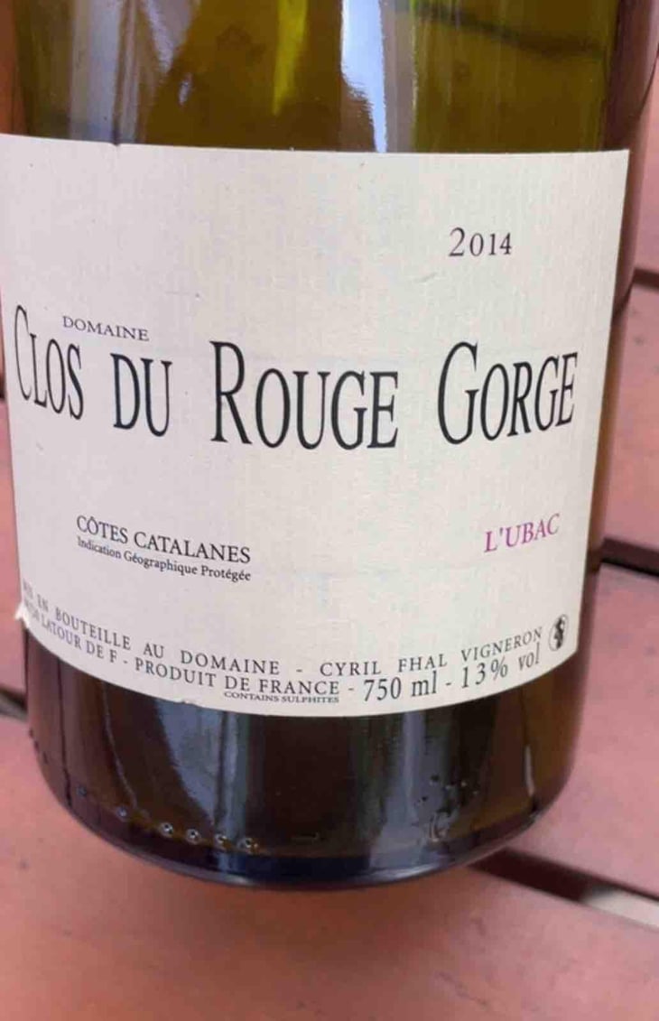 L'Ubac - Clos du Rouge Gorge - Cyril Fhal 