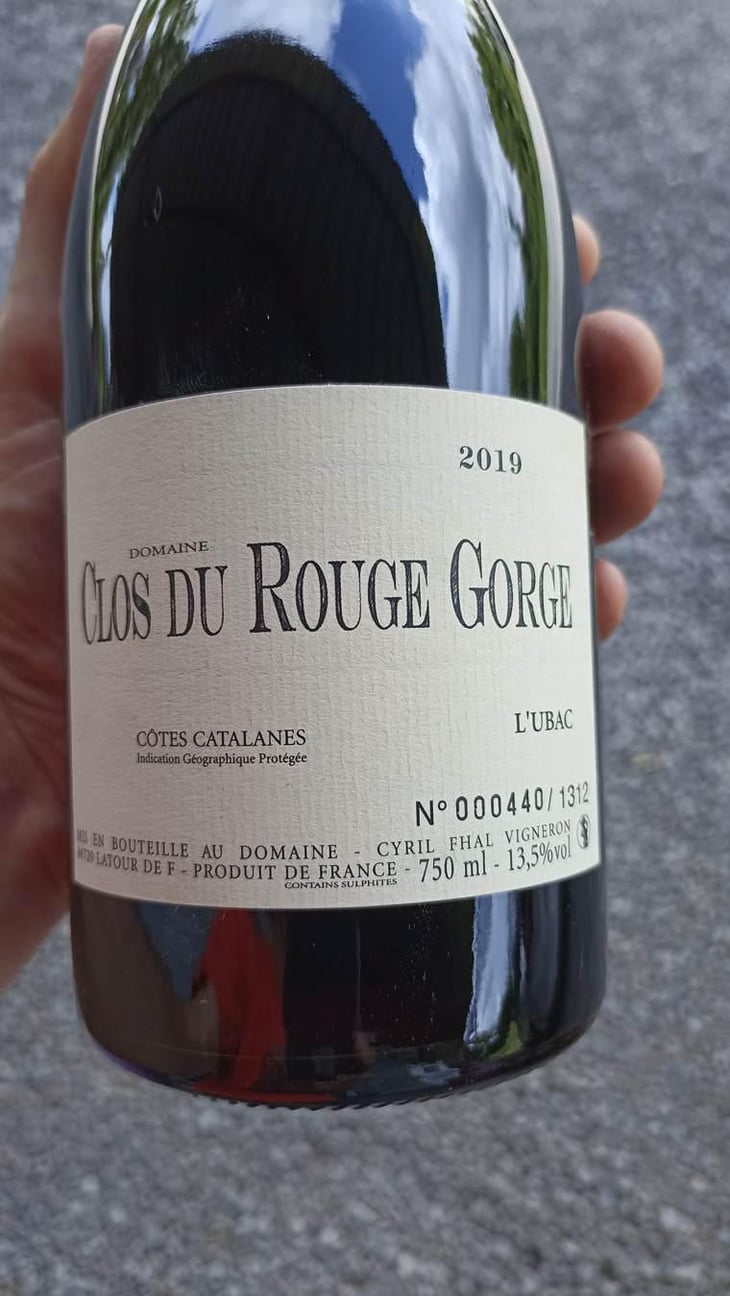 L'Ubac - Clos du Rouge Gorge - Cyril Fhal 