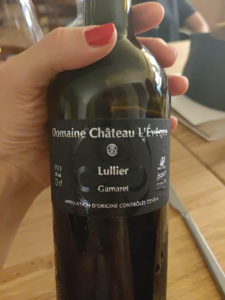 Gamaret « Lullier » - Domaine Château L'Evêque - Martine et Alexandre Mévaux 
