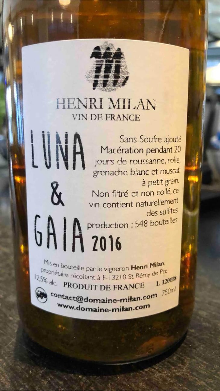 Luna & Gaia - Domaine Milan - Emma, Théophile & Henri Milan 