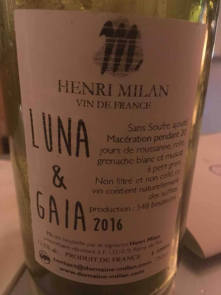 Luna & Gaia - Domaine Milan - Emma, Théophile & Henri Milan 
