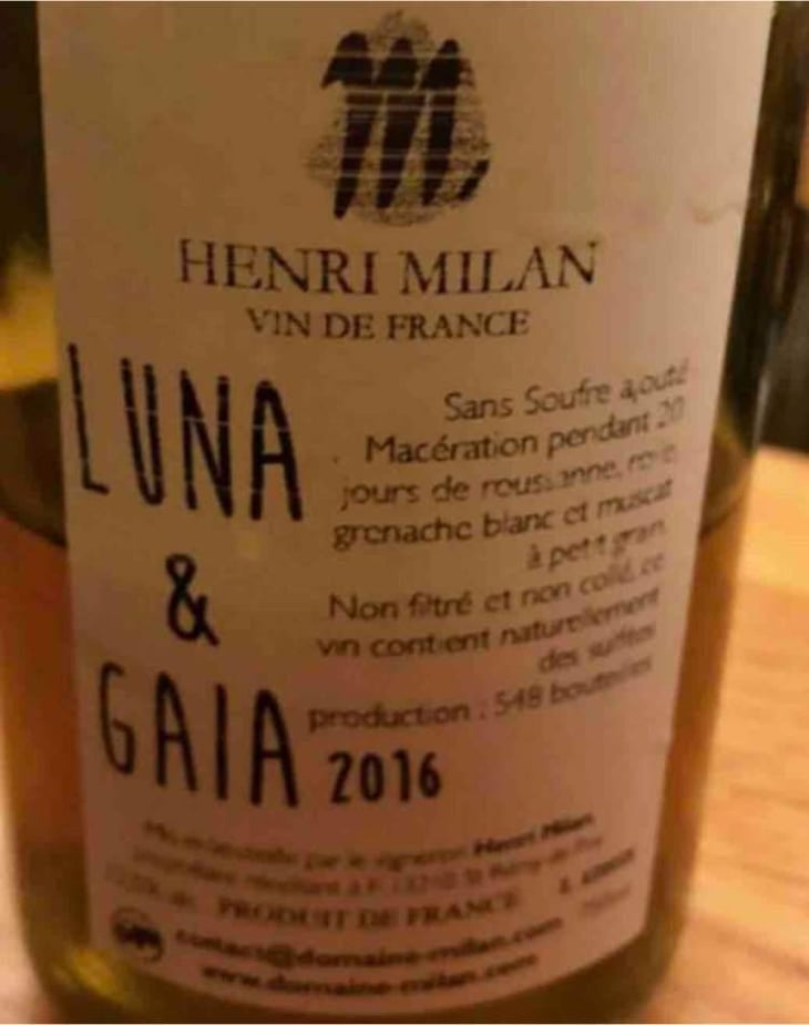 Luna & Gaia - Domaine Milan - Emma, Théophile & Henri Milan 