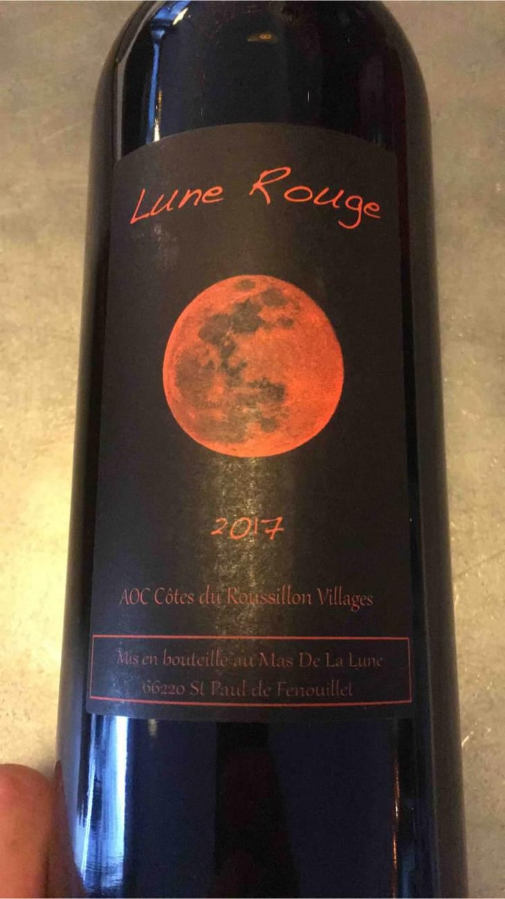 Lune Rouge - Le Mas De La Lune - Vanessa & Matthieu Courtay 