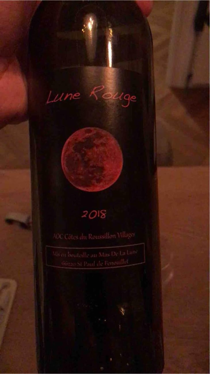 Lune Rouge - Le Mas De La Lune - Vanessa & Matthieu Courtay 