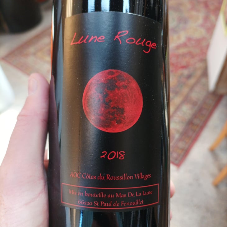 Lune Rouge - Le Mas De La Lune - Vanessa & Matthieu Courtay 