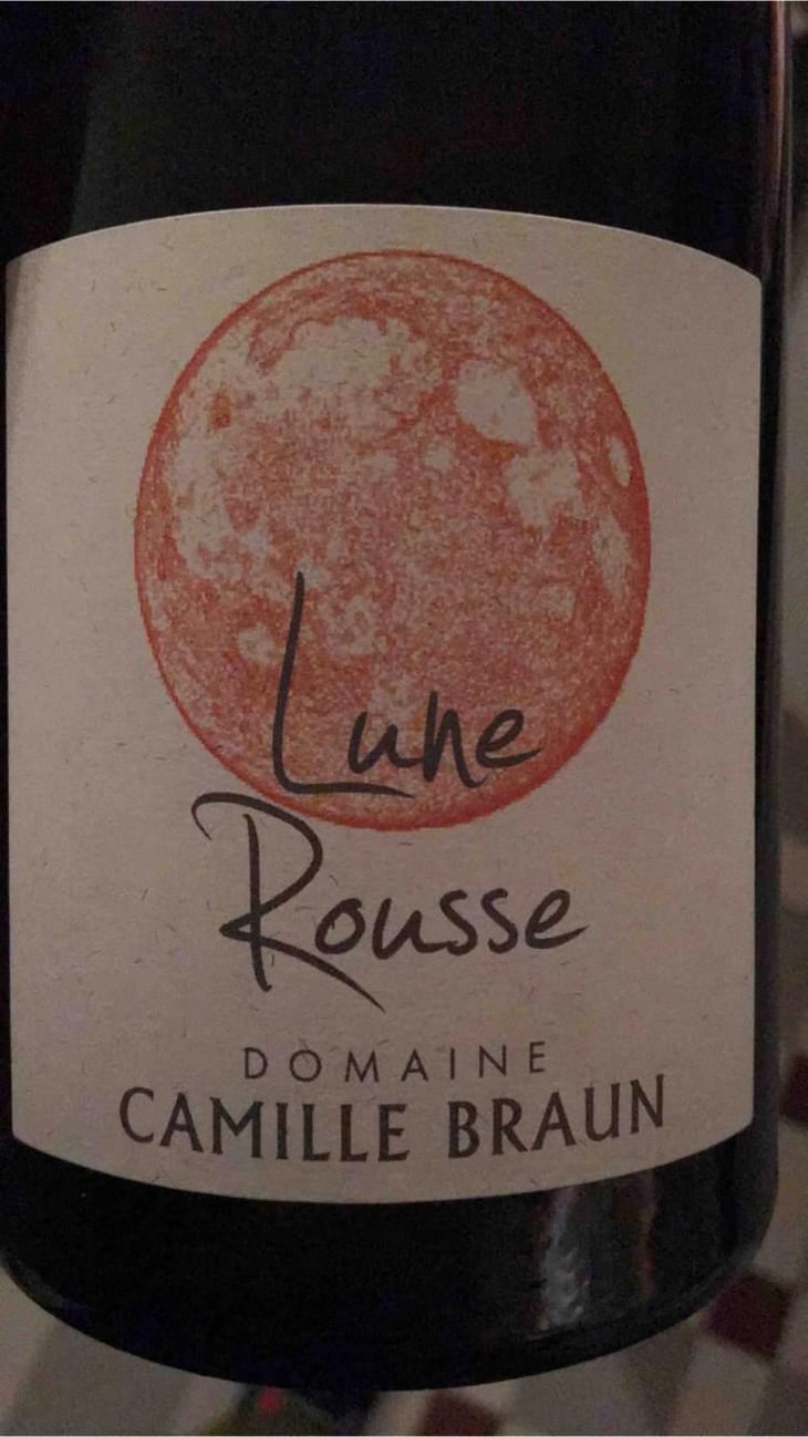 Lune Rousse - Domaine Camille Braun - Christophe et Chantal Braun 