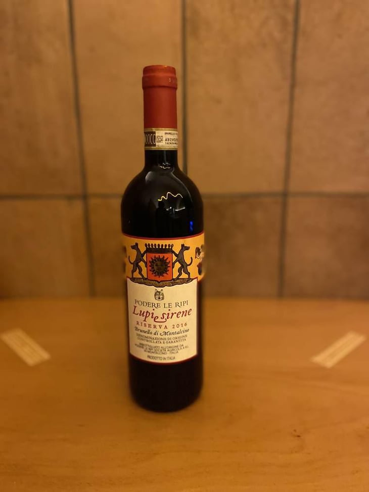 Lupi & Sirene Riserva - Podere Le Ripi - Sebastian Nasello 