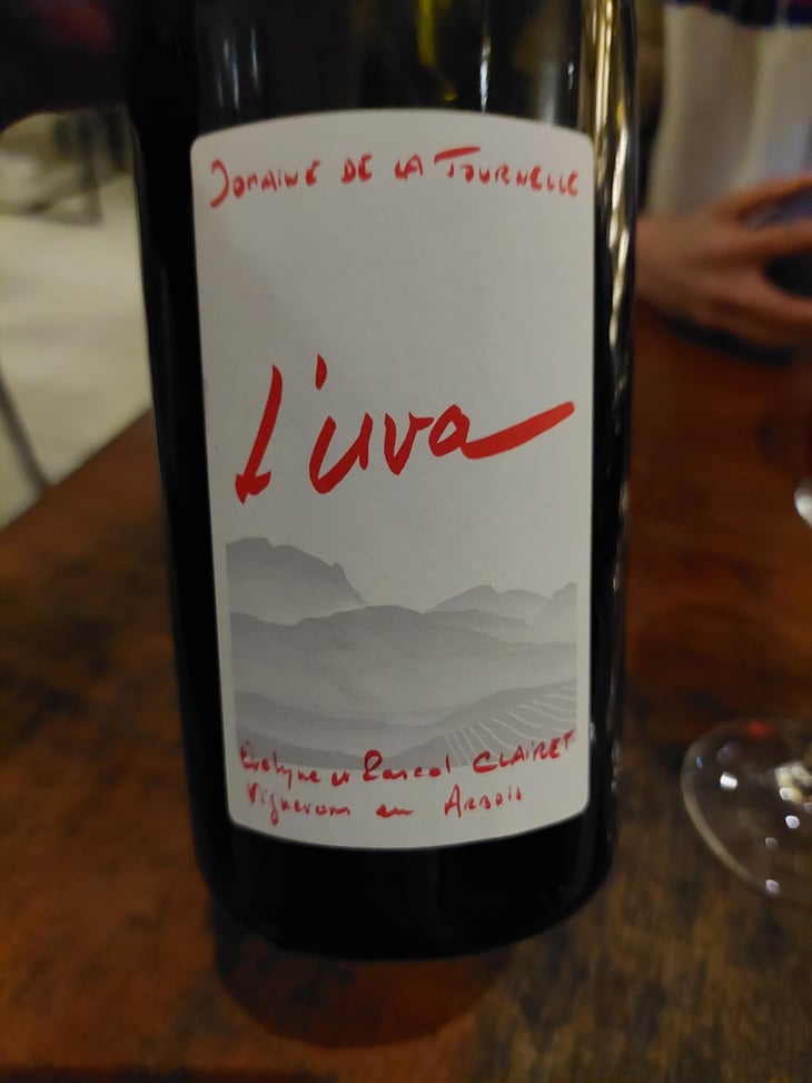 L'Uva Rouge - Domaine de la Tournelle - Evelyne Clairet 