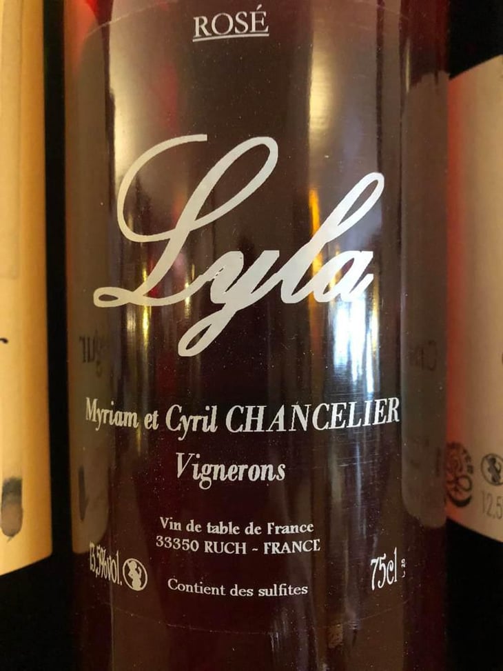 Lyla Rosé - Château Cotes de Cassagne - Cyril & Myriam Chancelier 