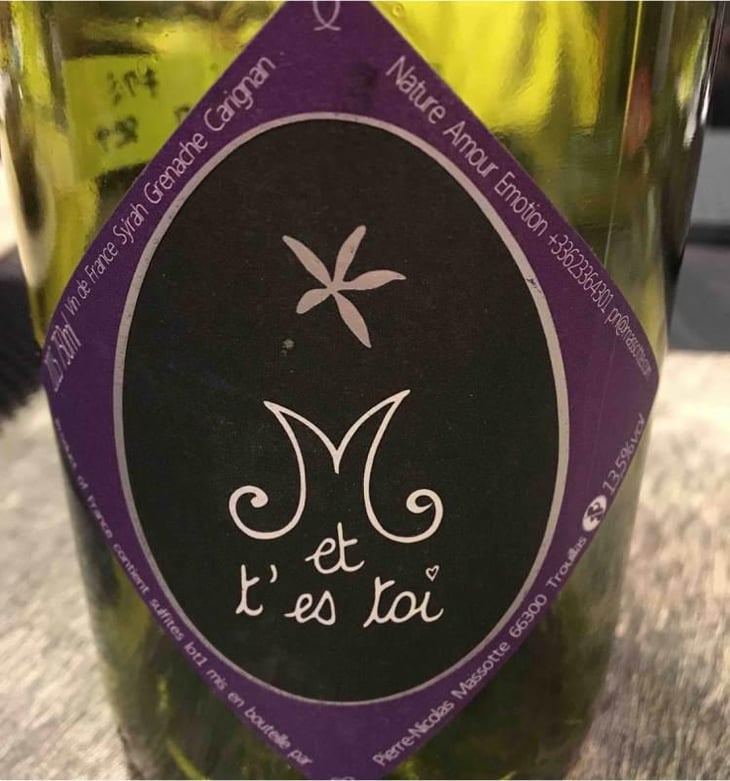 M et T'es Toi - Clos Massotte - Pierre Nicolas Massotte 