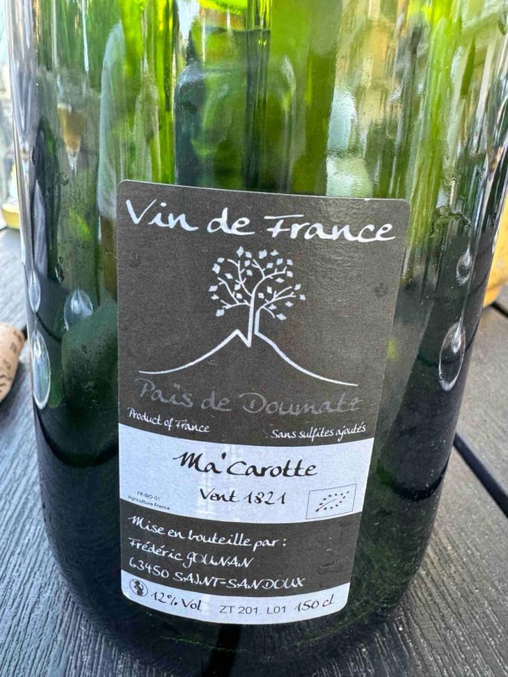 Ma ‘ carotte - Domaine de l'Arbre Blanc - Frédéric Gounan -2020