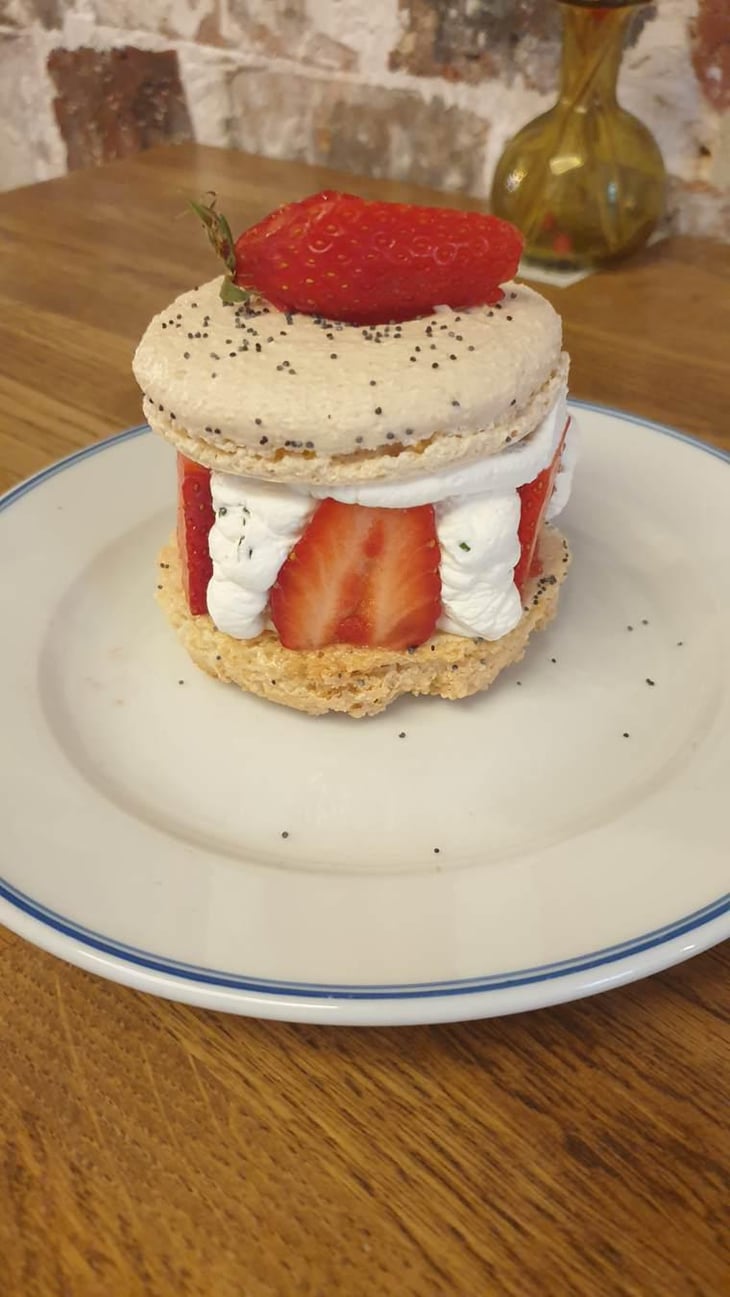 Macaron Fraises Citron Basilic - Gloriette - 465908
