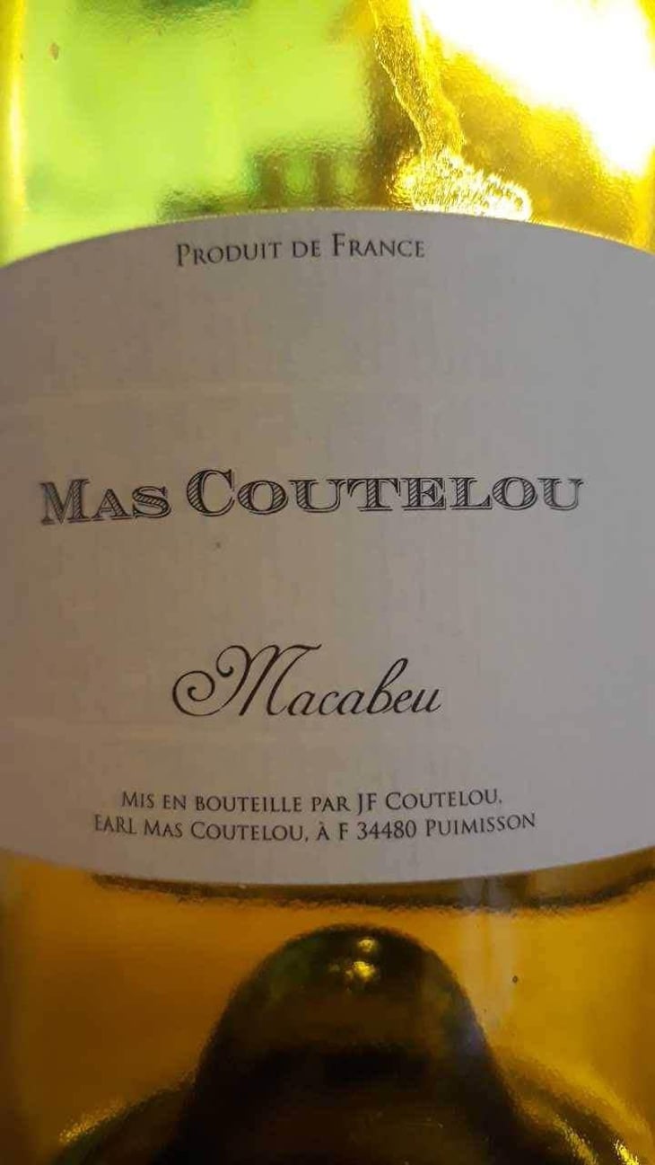 Macabeu - Mas Coutelou - Jean-François Coutelou 