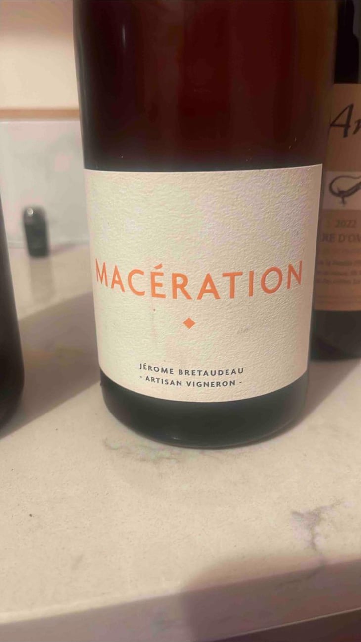 Macération - Domaine de Bellevue - Jérôme Bretaudeau 
