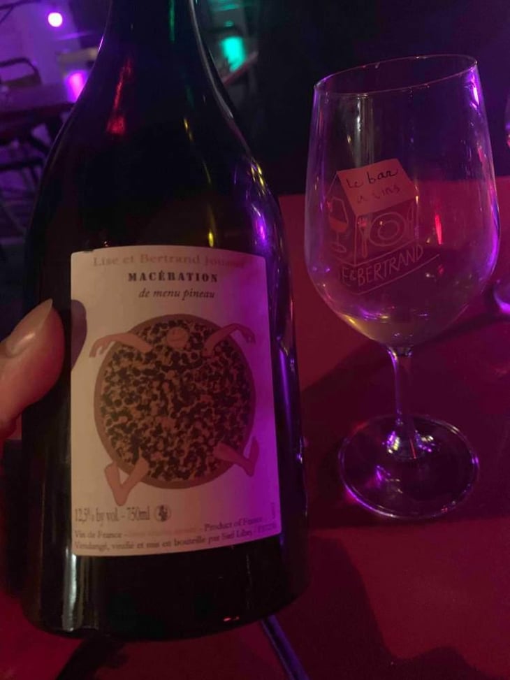 Macération de Menu Pineau - Domaine Jousset - Lise & Bertrand Jousset 