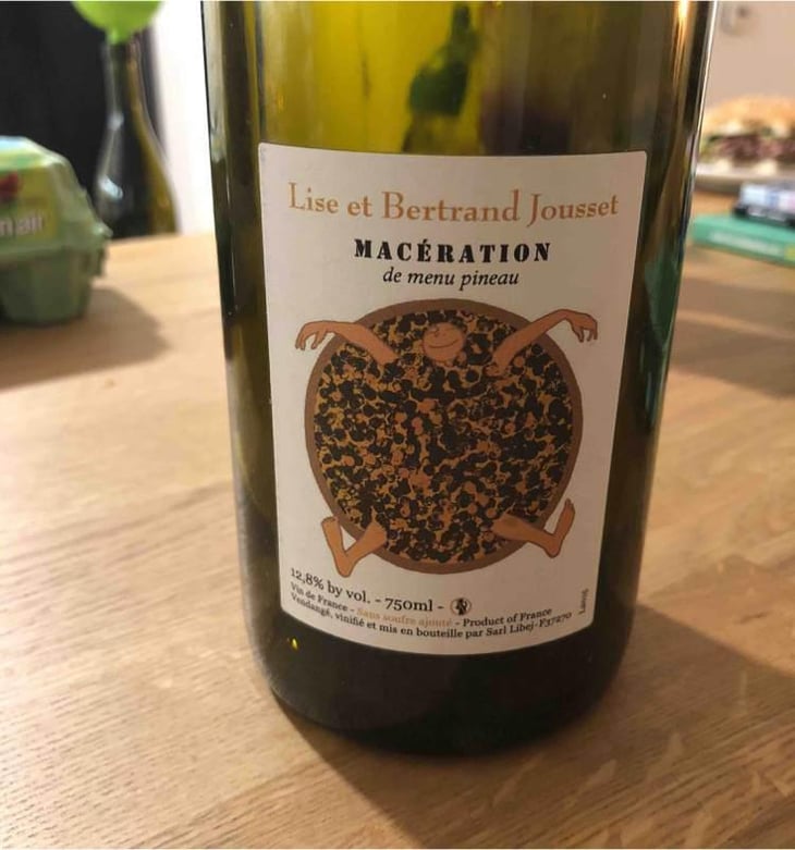 Macération de Menu Pineau - Domaine Jousset - Lise & Bertrand Jousset 