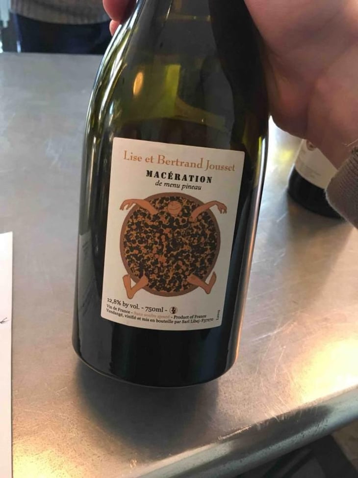 Macération de Menu Pineau - Domaine Jousset - Lise & Bertrand Jousset 