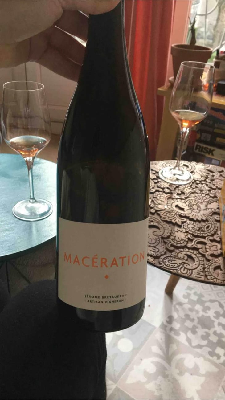 Macération - Domaine de Bellevue - Jérôme Bretaudeau 