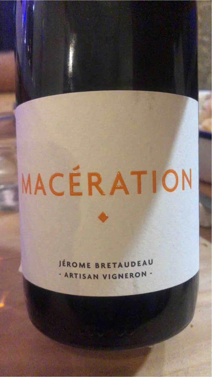 Macération - Domaine de Bellevue - Jérôme Bretaudeau 
