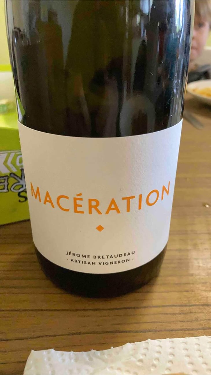 Macération - Domaine de Bellevue - Jérôme Bretaudeau 