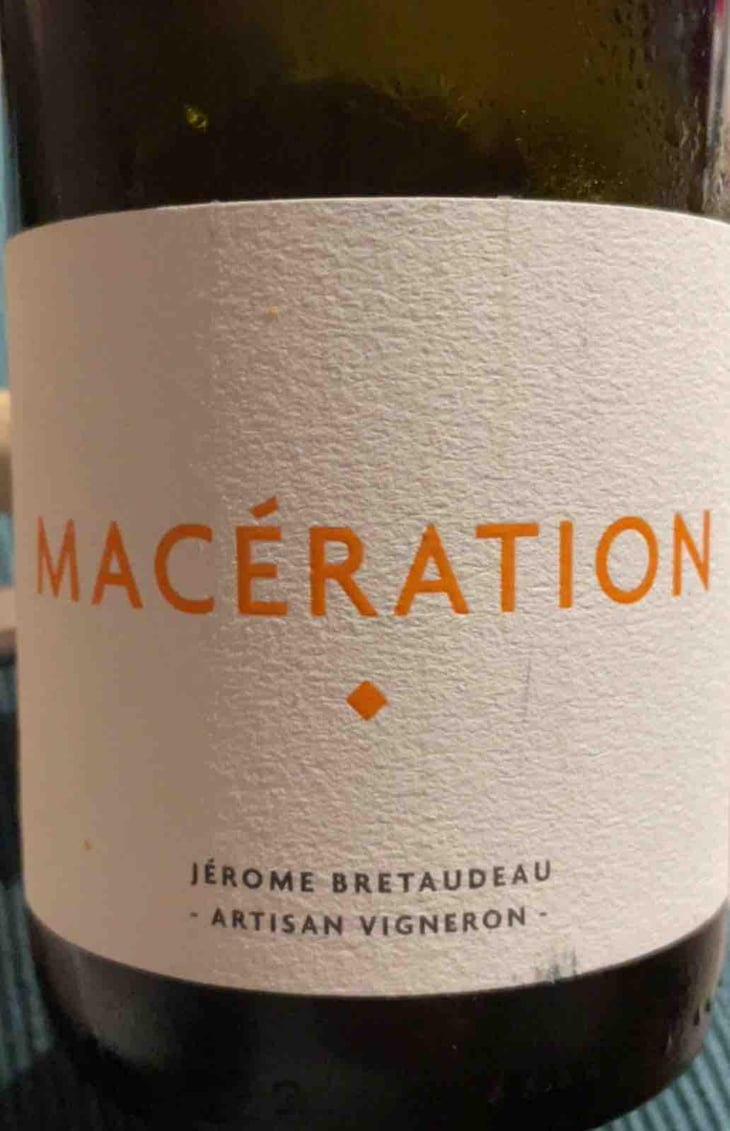 Macération - Domaine de Bellevue - Jérôme Bretaudeau 