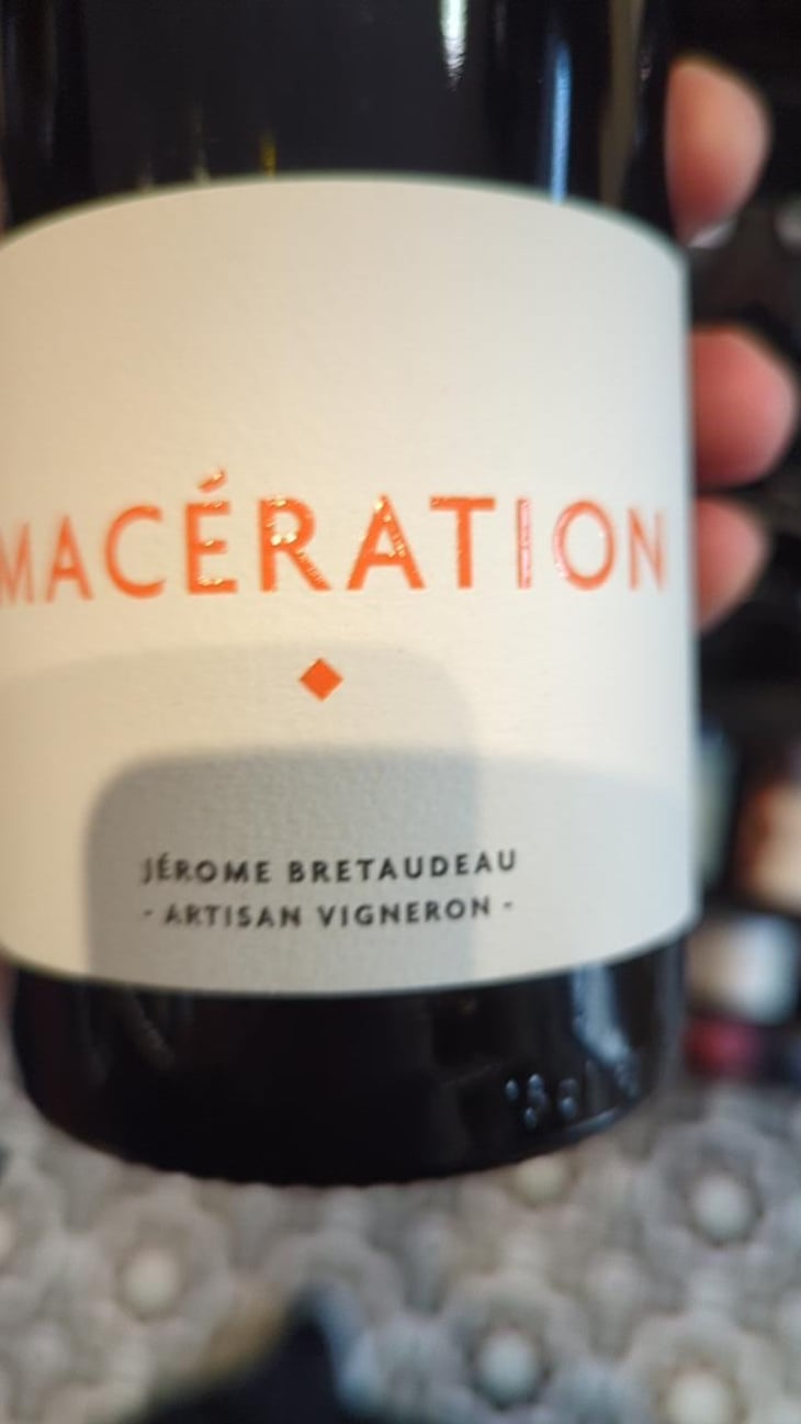 Macération - Domaine de Bellevue - Jérôme Bretaudeau 