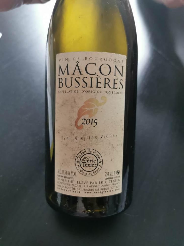 Mâcon Bussières - Domaine Eric Texier - Laurence et Eric Texier 