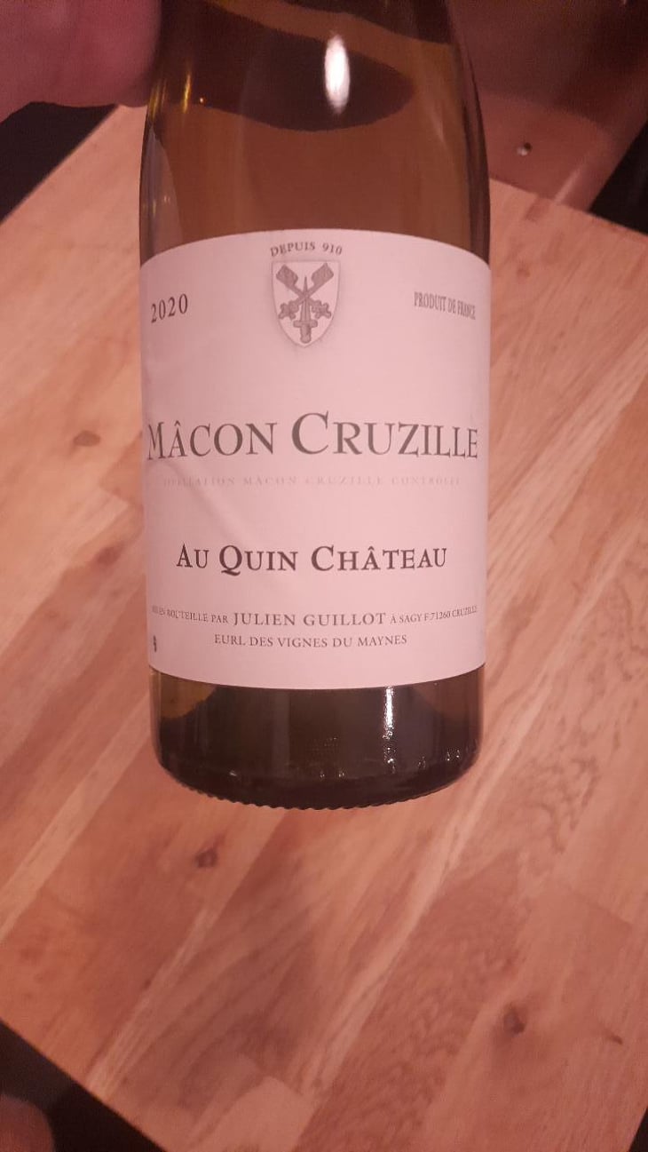 Mâcon Cruzille Blanc - Clos des Vignes du Maynes - Julien Guillot -2022