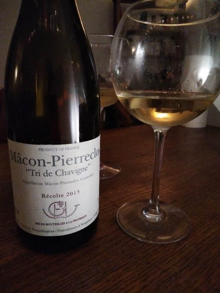 Mâcon-Pierreclos tri de chavigne - Domaine Guffens Heynen - Maine et Jean-Marie Guffens-Heynen 