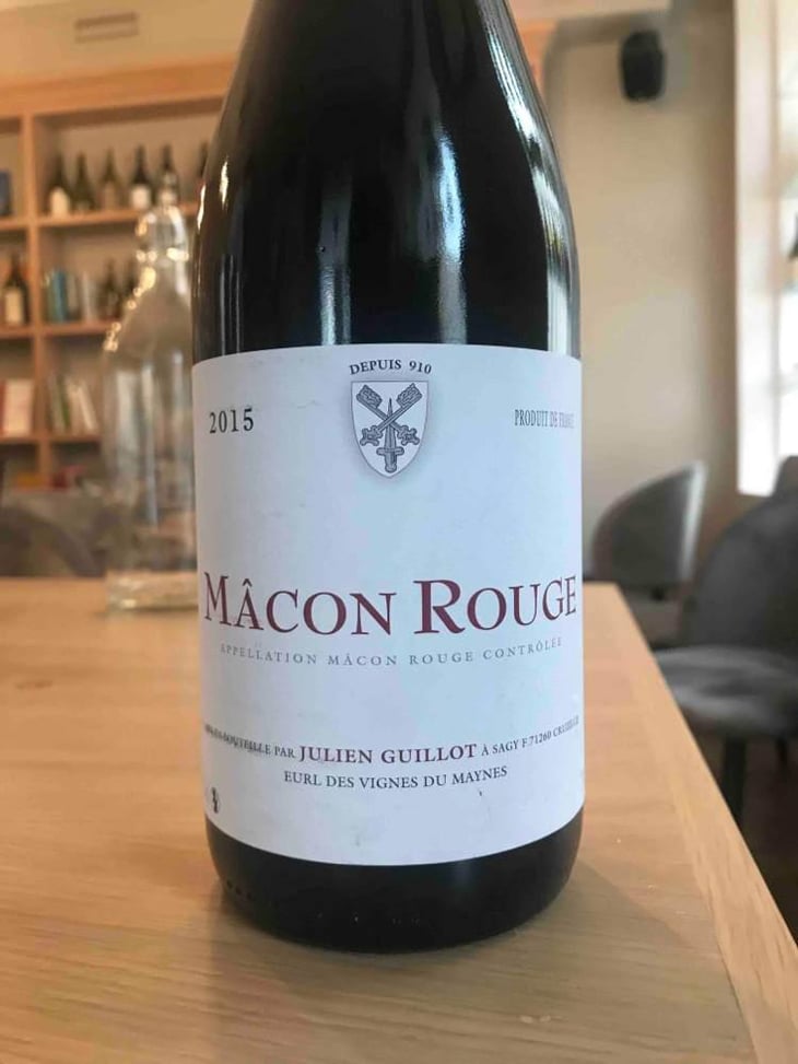 Mâcon Rouge - Clos des Vignes du Maynes - Julien Guillot 