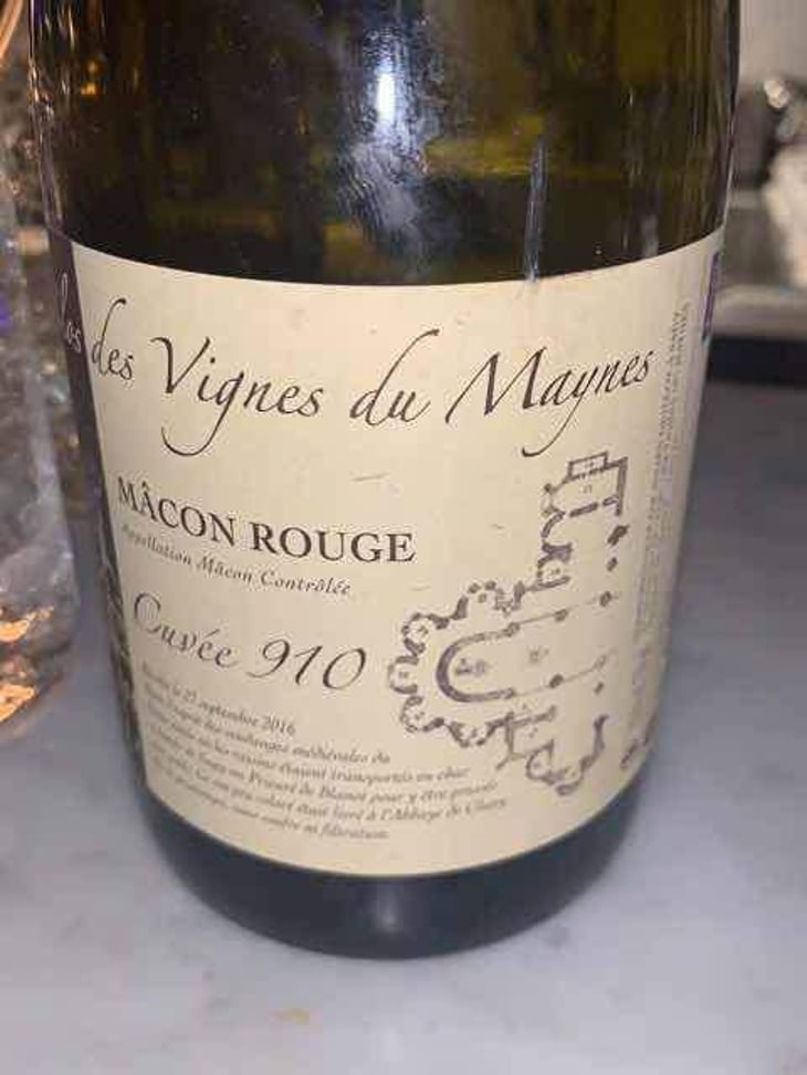 Mâcon Rouge - Clos des Vignes du Maynes - Julien Guillot 