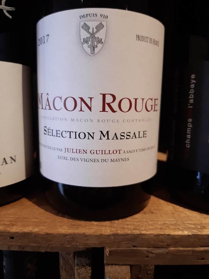 Mâcon Rouge - Clos des Vignes du Maynes - Julien Guillot 