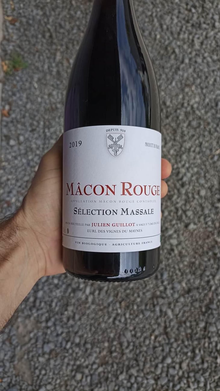 Mâcon Rouge - Clos des Vignes du Maynes - Julien Guillot 