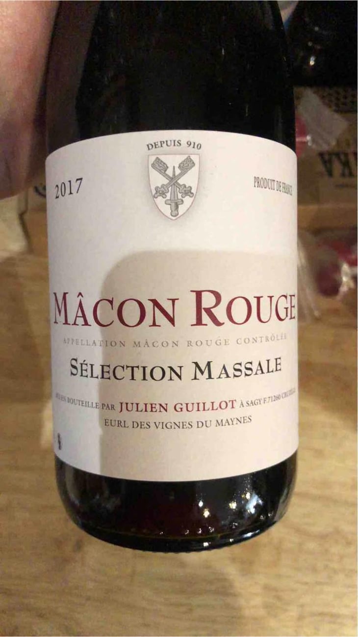 Mâcon Rouge - Clos des Vignes du Maynes - Julien Guillot 
