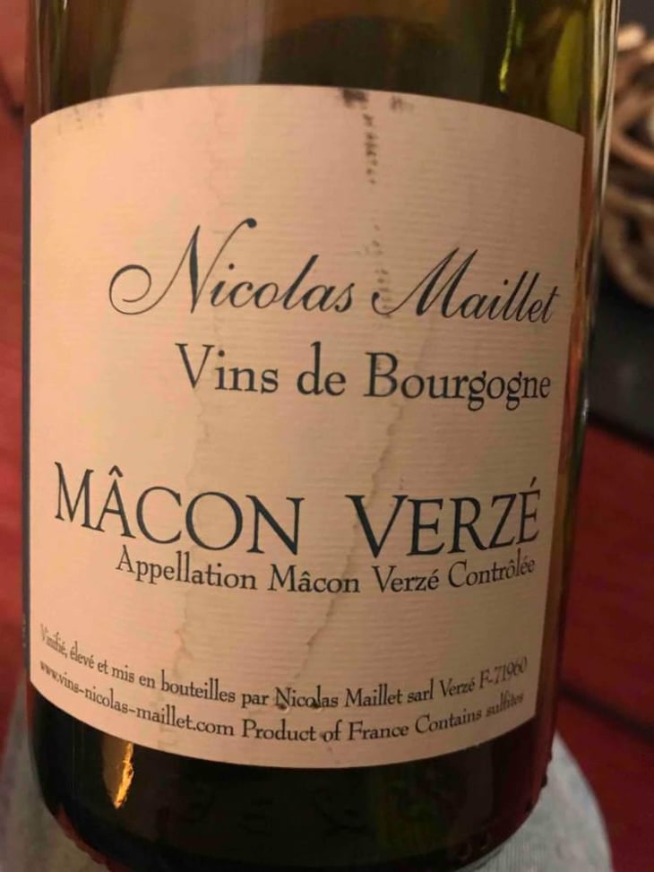 Mâcon Verzé - Nicolas Maillet - Nicolas Maillet 