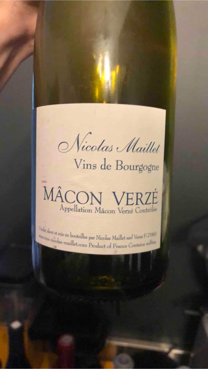 Mâcon Verzé - Nicolas Maillet - Nicolas Maillet 