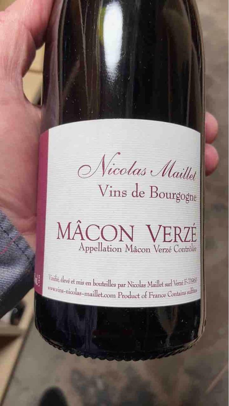 Mâcon-Verzé Rouge - Nicolas Maillet - Nicolas Maillet 