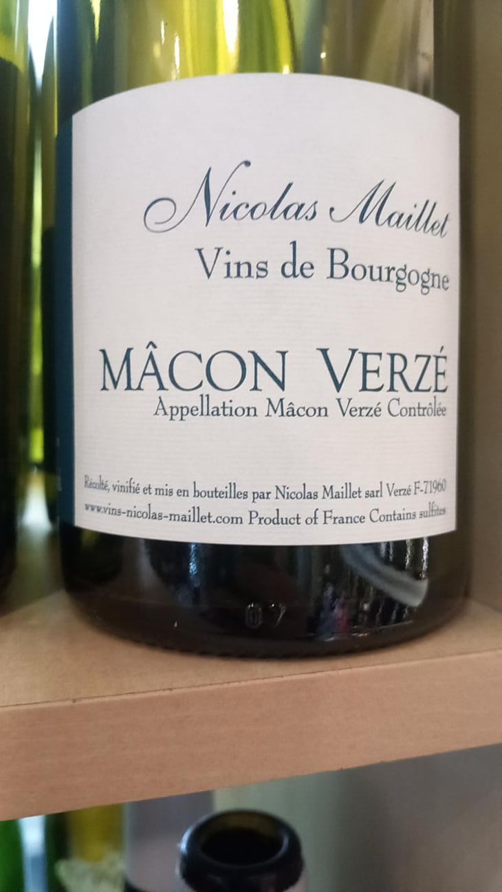 Mâcon Verzé - Nicolas Maillet - Nicolas Maillet 