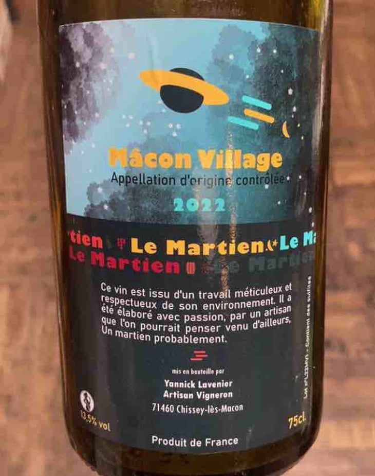 Macon Village - Le Martien - Yannick Lavenier -2022