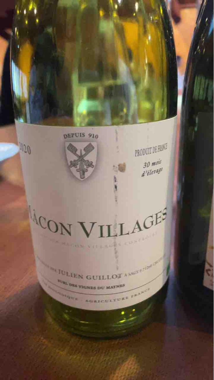 Mâcon Villages - Clos des Vignes du Maynes - Julien Guillot 