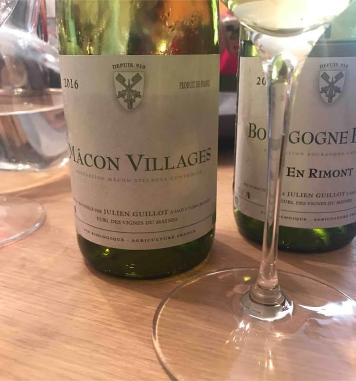 Mâcon Villages - Clos des Vignes du Maynes - Julien Guillot 