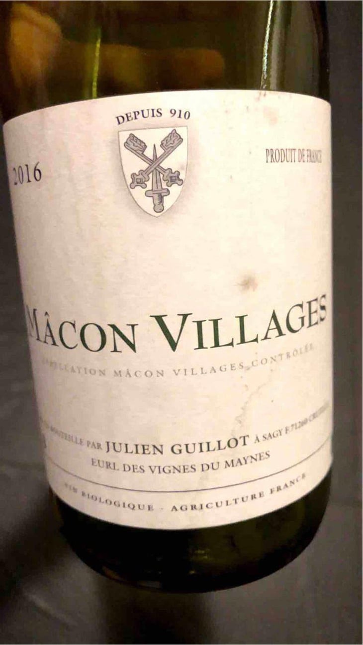 Mâcon Villages - Clos des Vignes du Maynes - Julien Guillot 