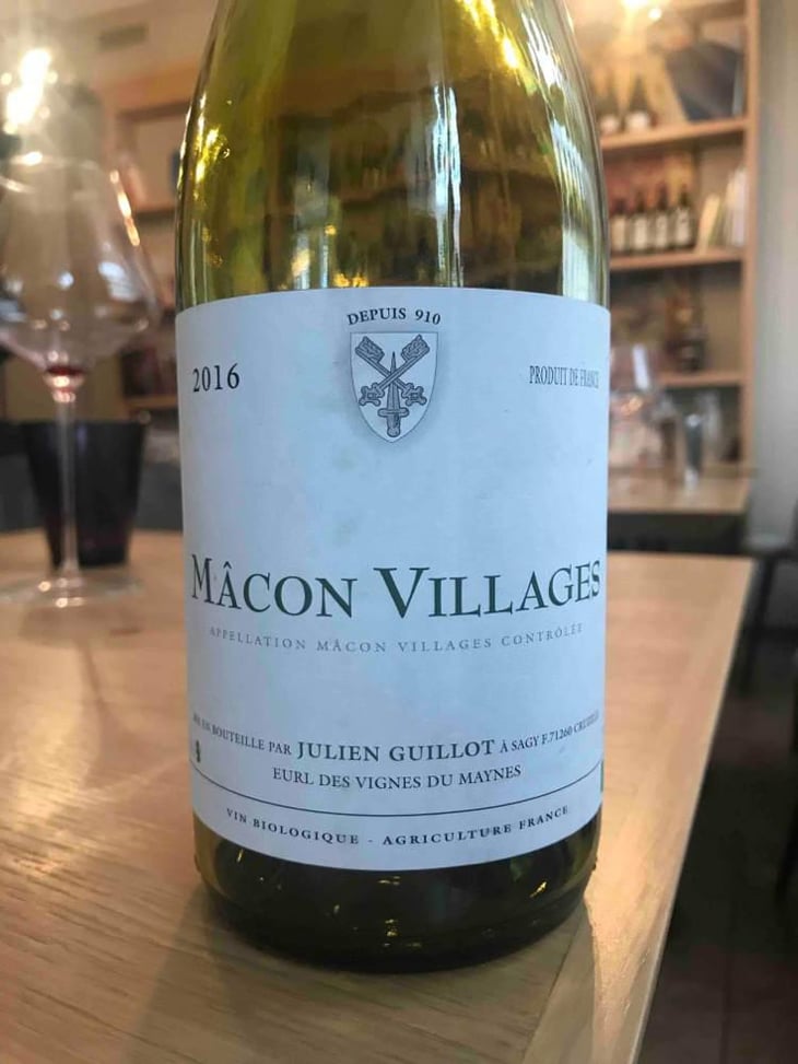 Mâcon Villages - Clos des Vignes du Maynes - Julien Guillot 