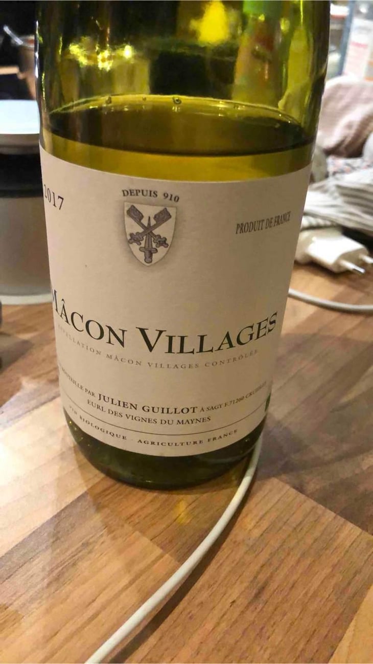 Mâcon Villages - Clos des Vignes du Maynes - Julien Guillot 